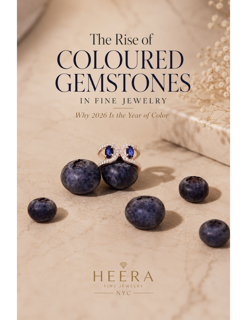 The Rise of Coloured Gemstones in Fine Jewelry: Why 2026 Is the Year of Color