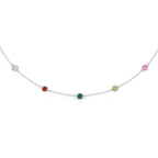 Rainbow Gold Chain Necklace