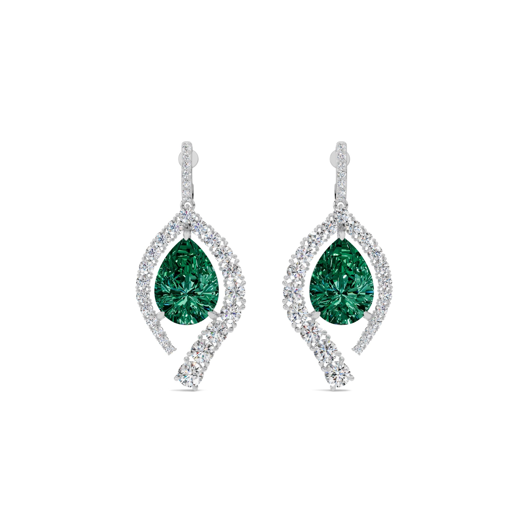 Emerald Earrings Main image