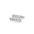 Swirl Diamond Ring