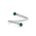Ava Emerald Ring - View 1