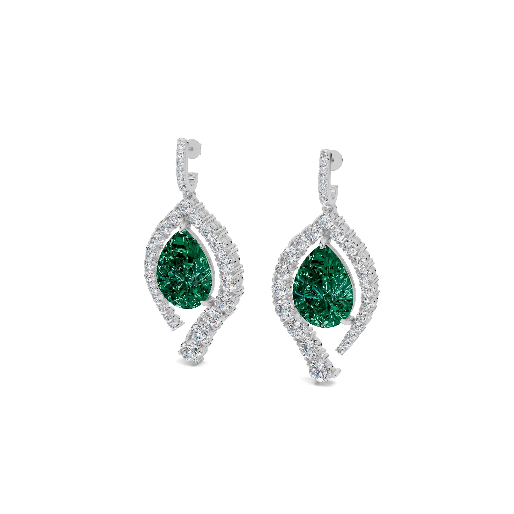 Emerald Earrings