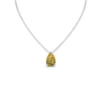 June Yellow Diamond Pendant