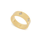 Ira Diamond Gold Band