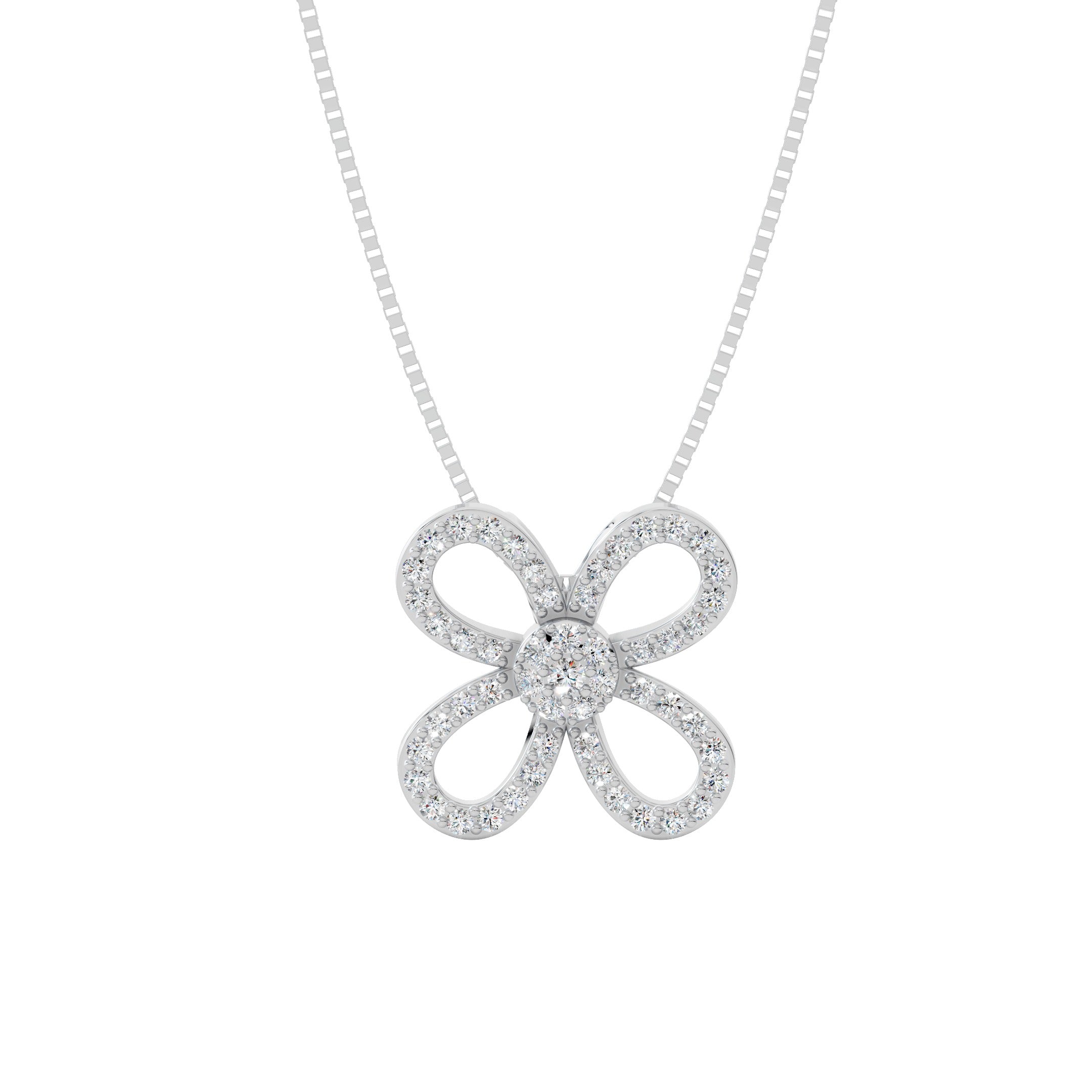 Roselie Diamond Pendant