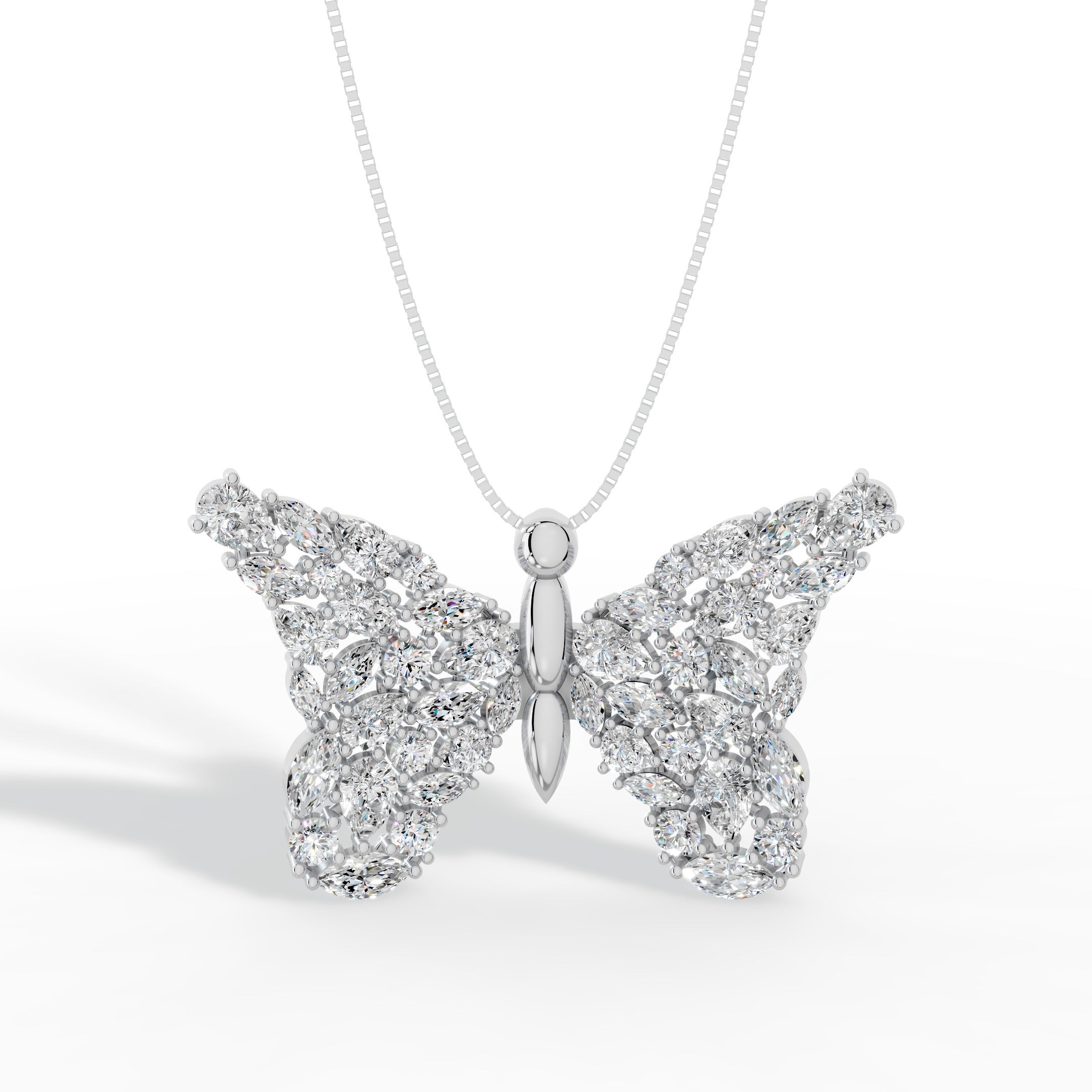 Butterfly Diamond Pendant Main image