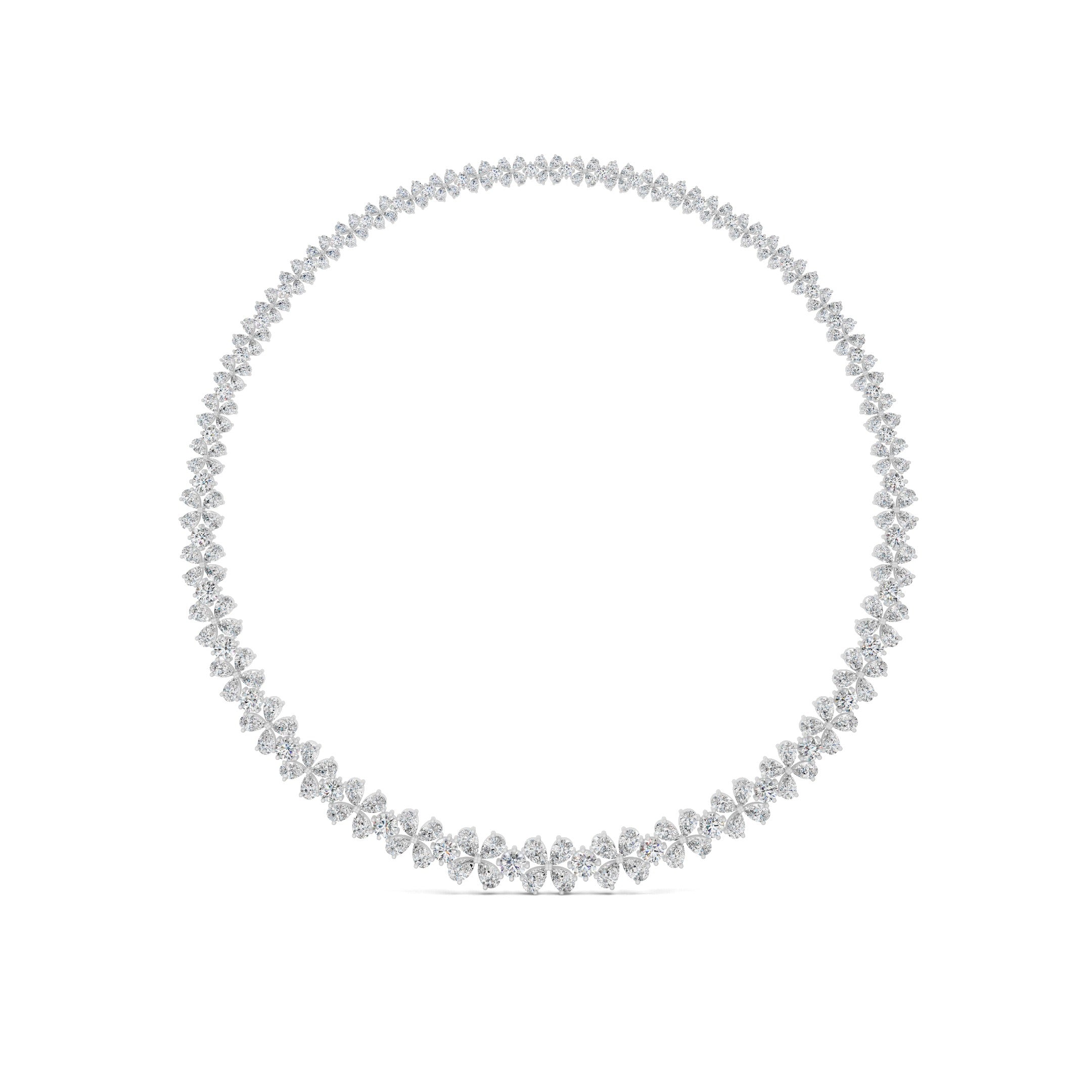 Lily Diamond Tennis Necklace