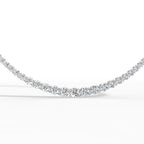 Victoria Graduated Diamond Tennis Necklace