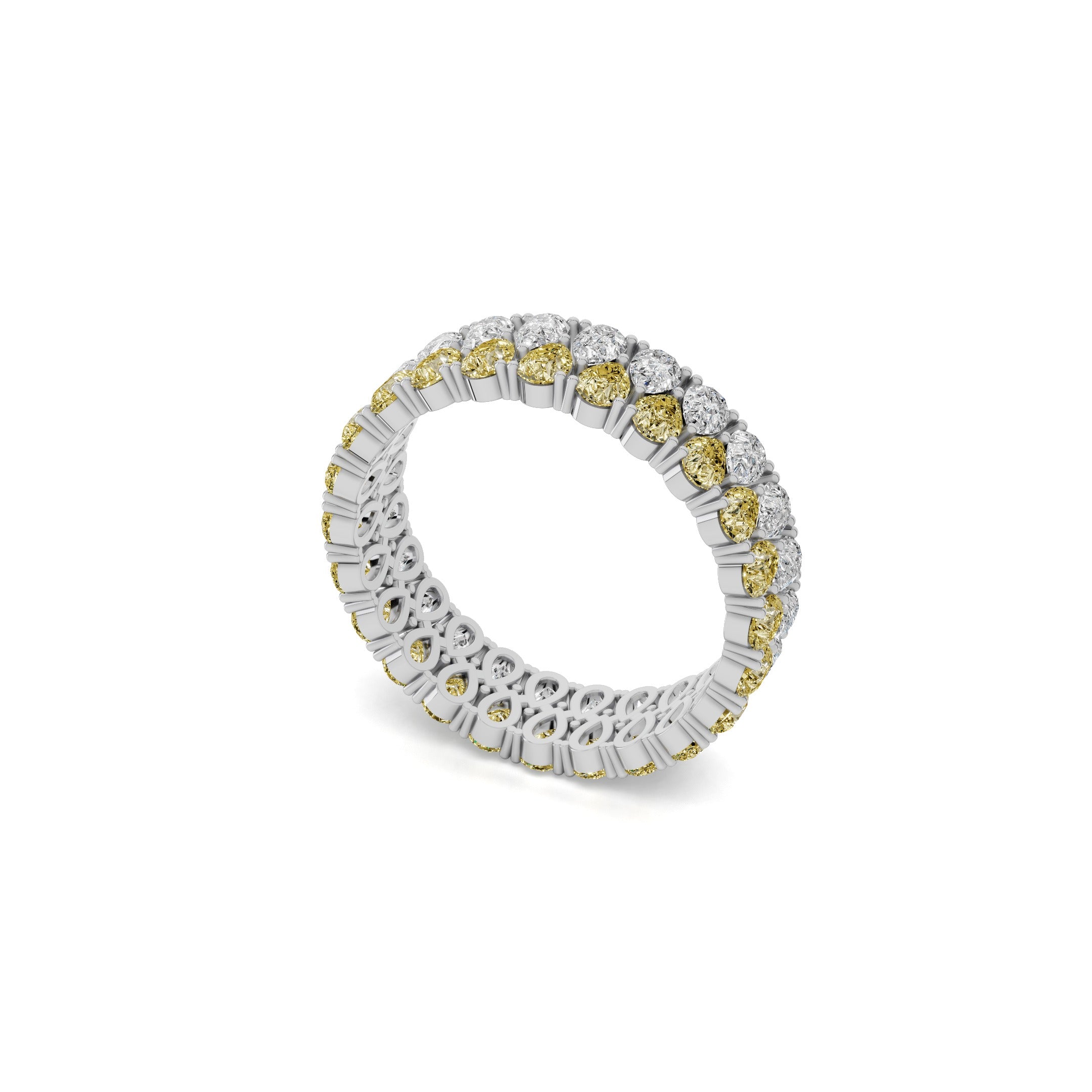 Hazel Yellow Diamond Ring