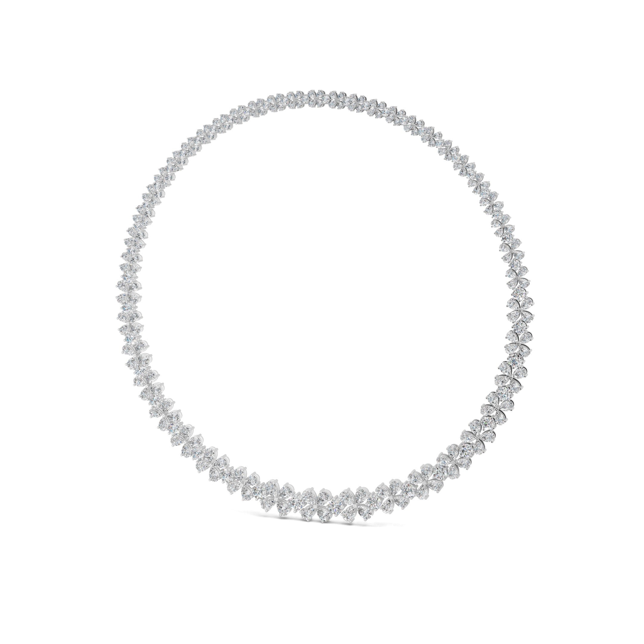 Lily Diamond Tennis Necklace