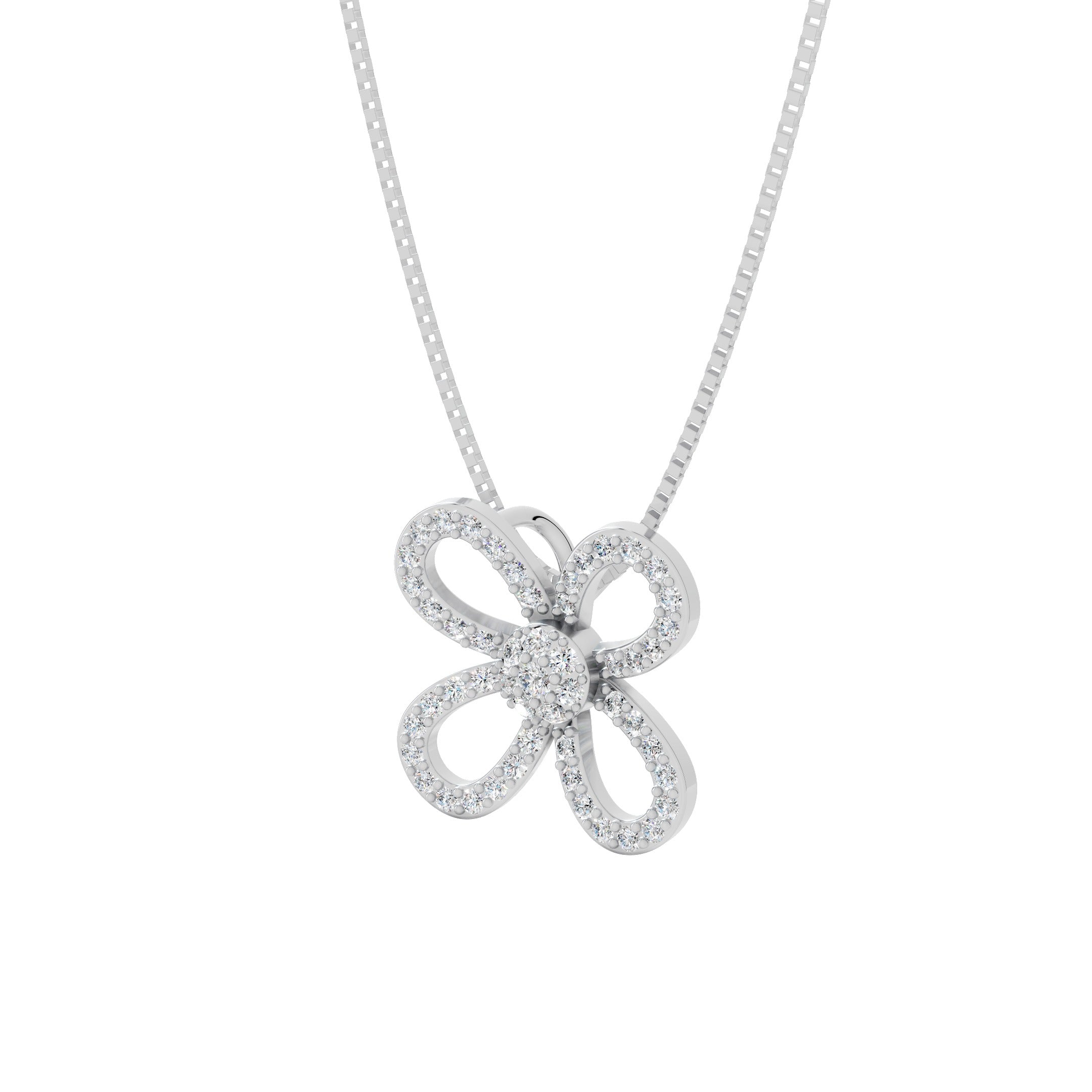 Roselie Diamond Pendant
