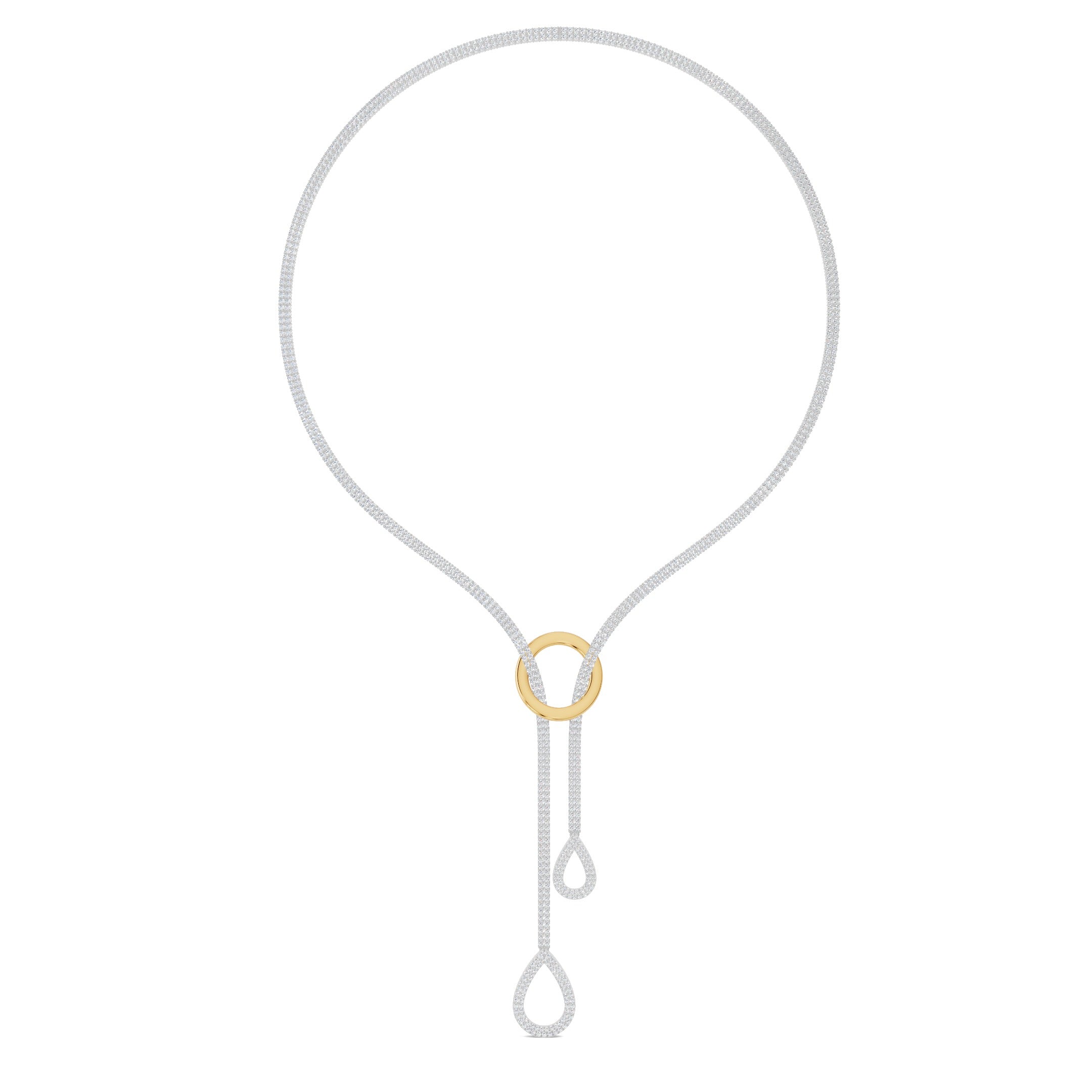 Pear Infinity Necklace Main image