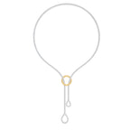 Pear Infinity Necklace