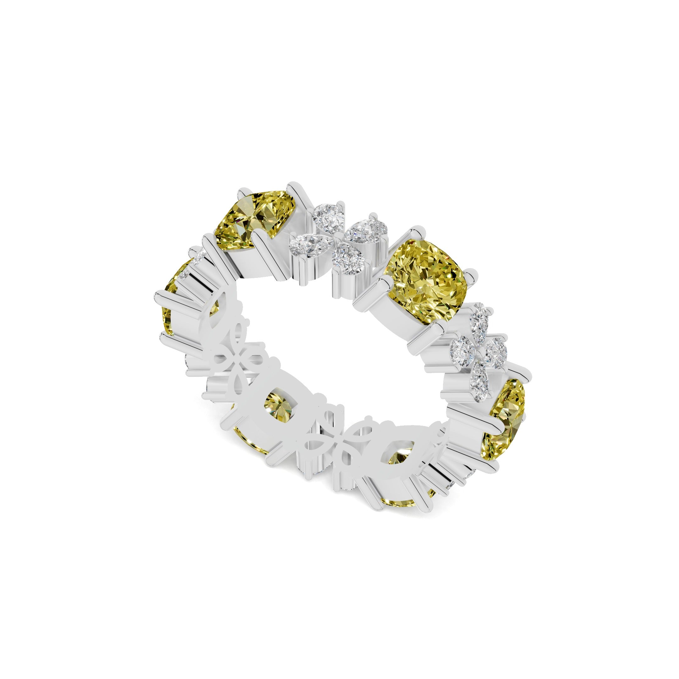 Lily Diamond Eternity Ring Secondary image