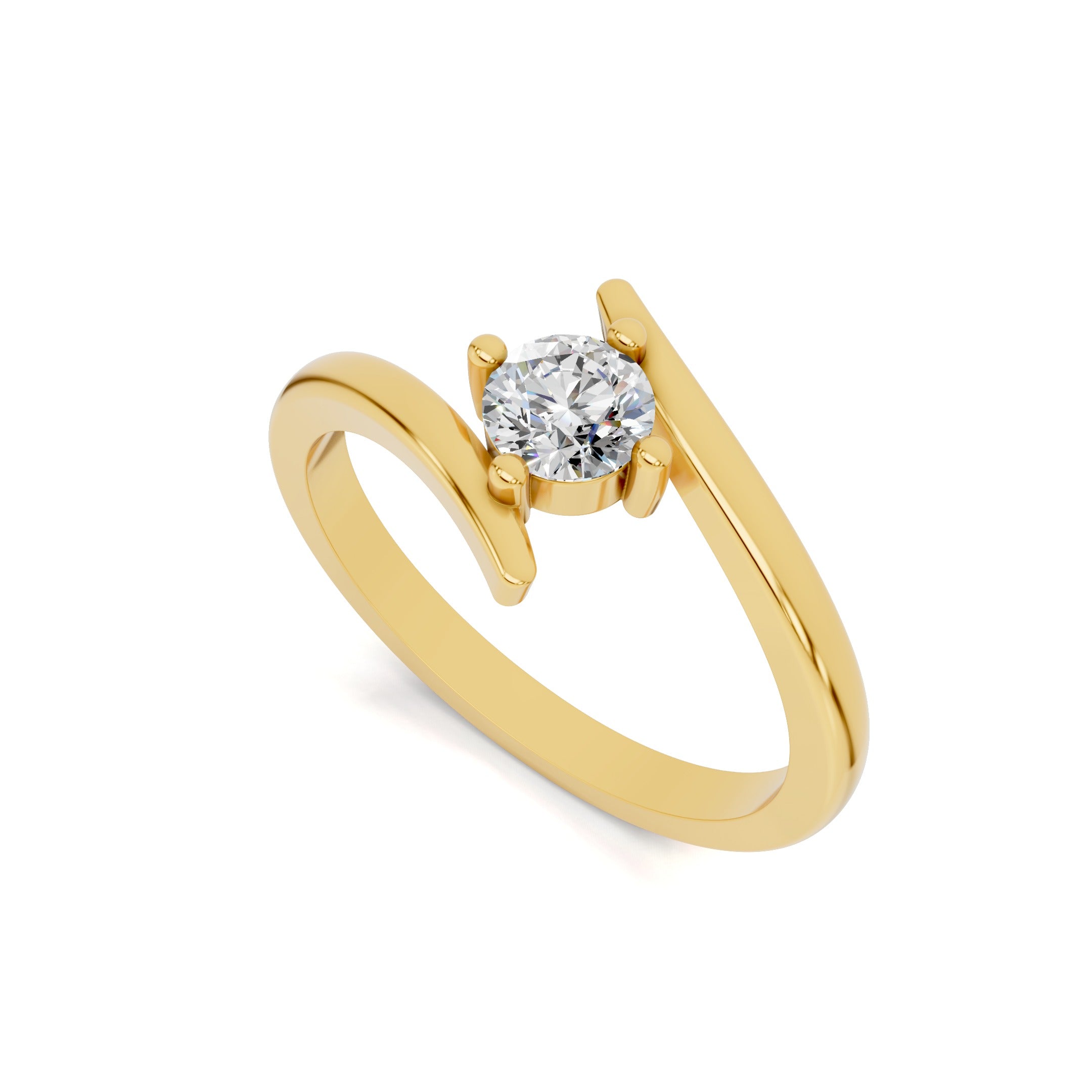 Emma Solitaire Diamond Ring