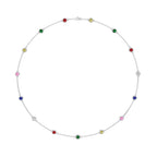 Rainbow Gold Chain Necklace