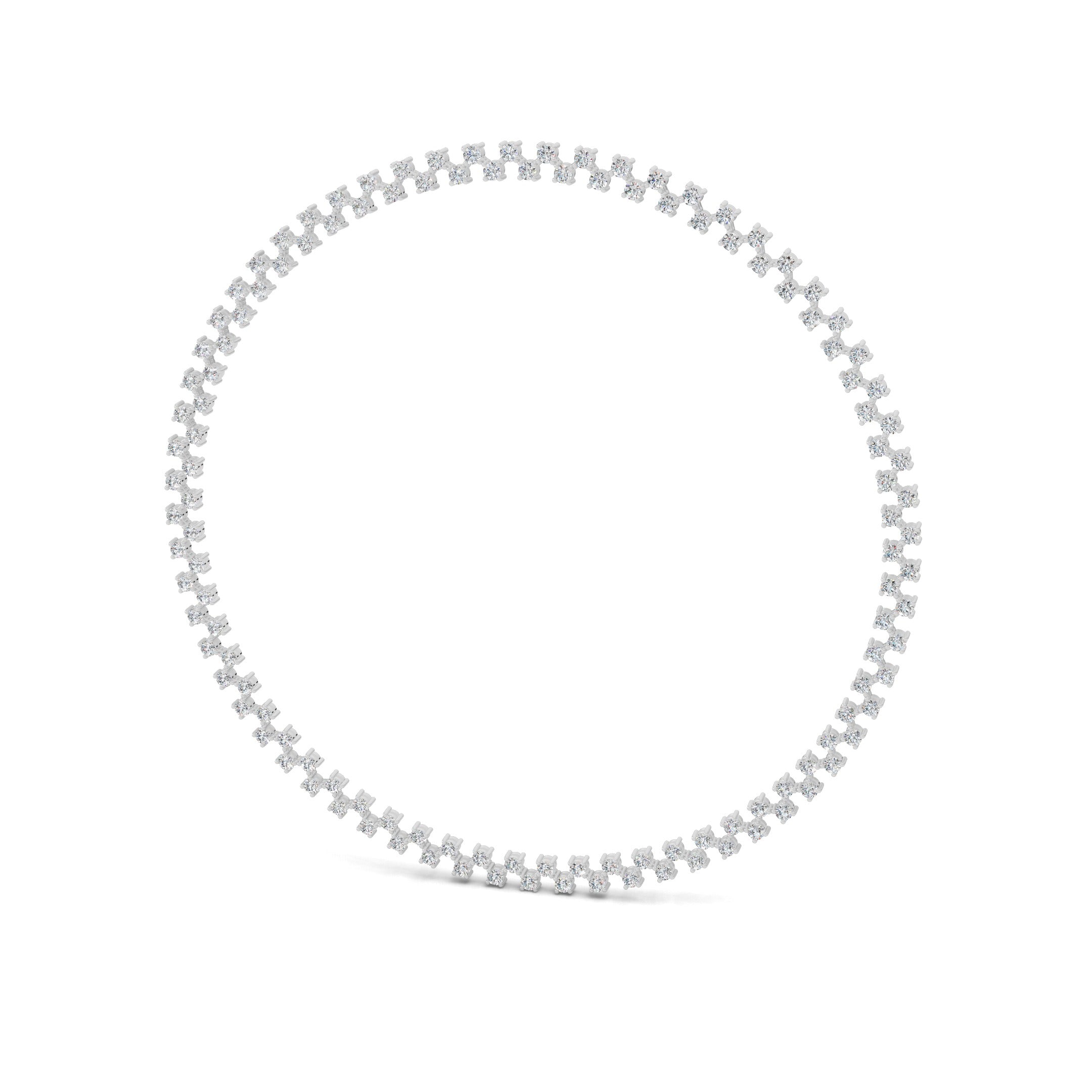 Amara Diamond Tennis Necklace