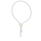 Pear Infinity Necklace
