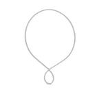 Pear Loop Diamond Necklace