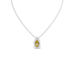 June Yellow Diamond Pendant