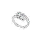 Swirl Diamond Ring