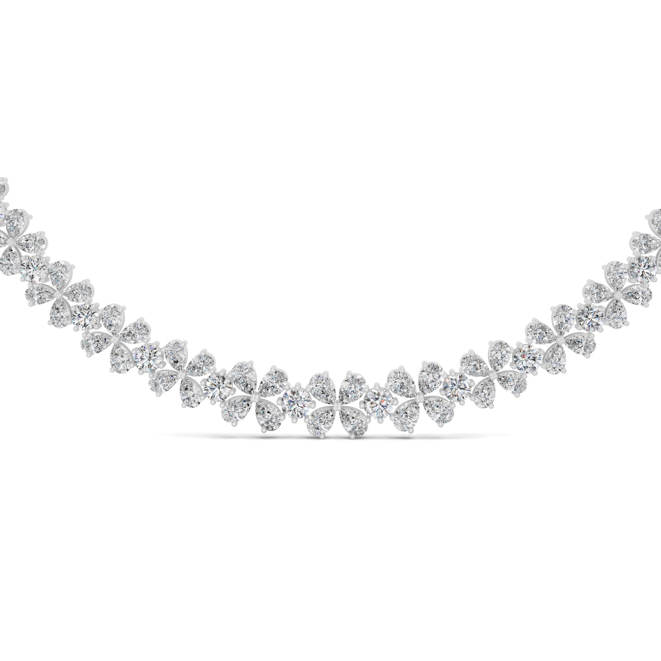 Lily Diamond Tennis Necklace