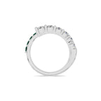 Twist Emerald Ring
