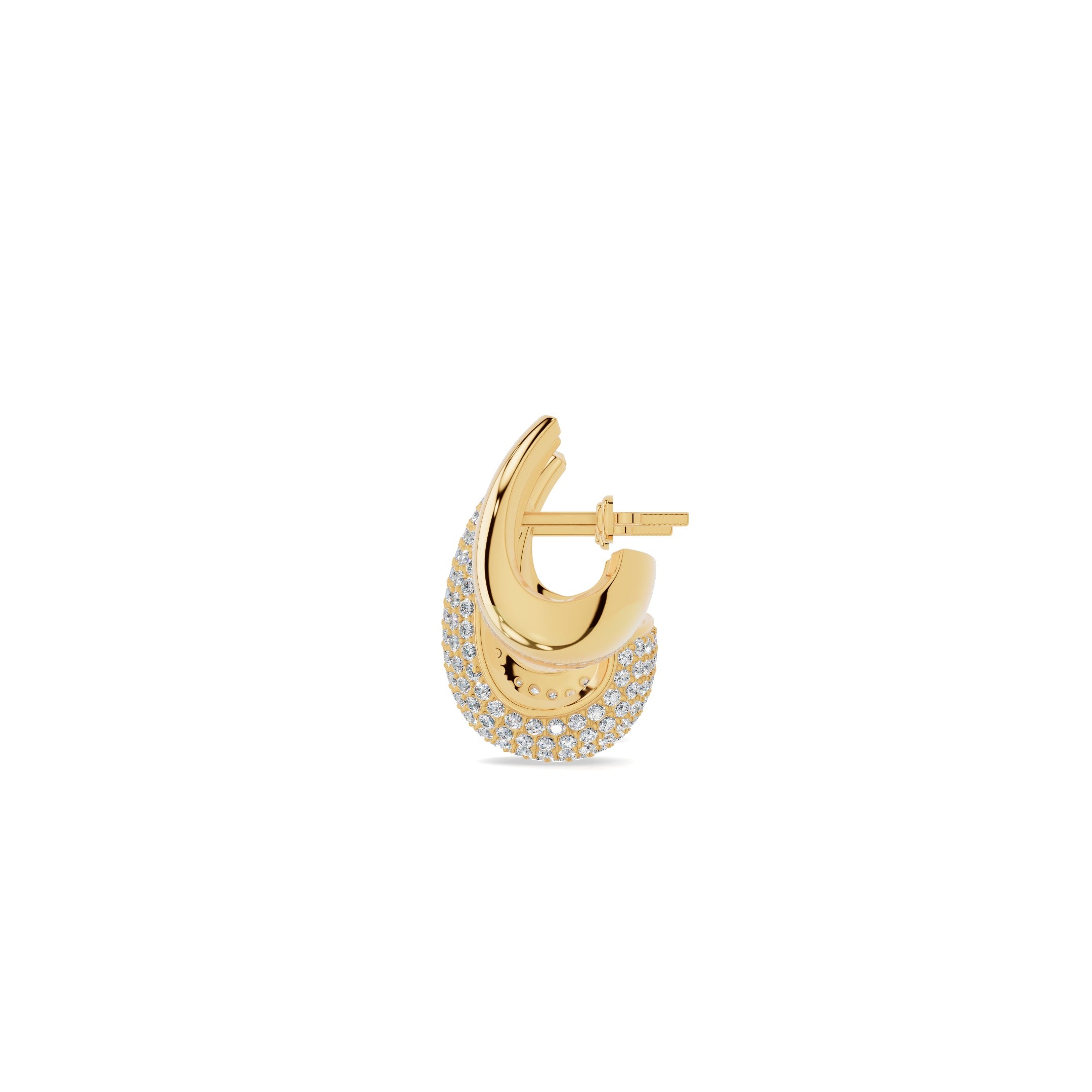Ariana Diamond Hoops