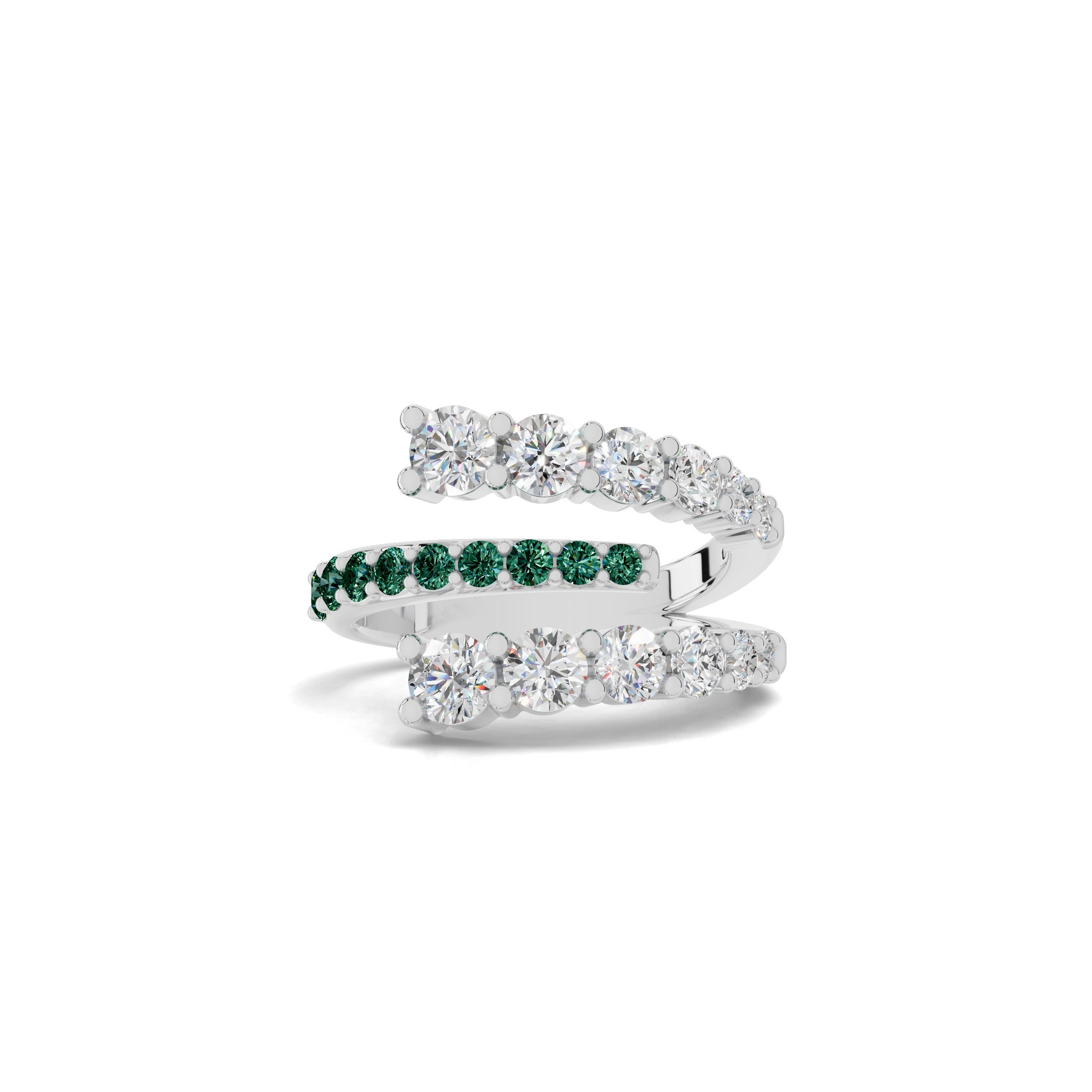 Twist Emerald Ring Main image