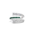 Twist Emerald Ring