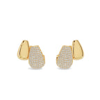 Ariana Diamond Hoops