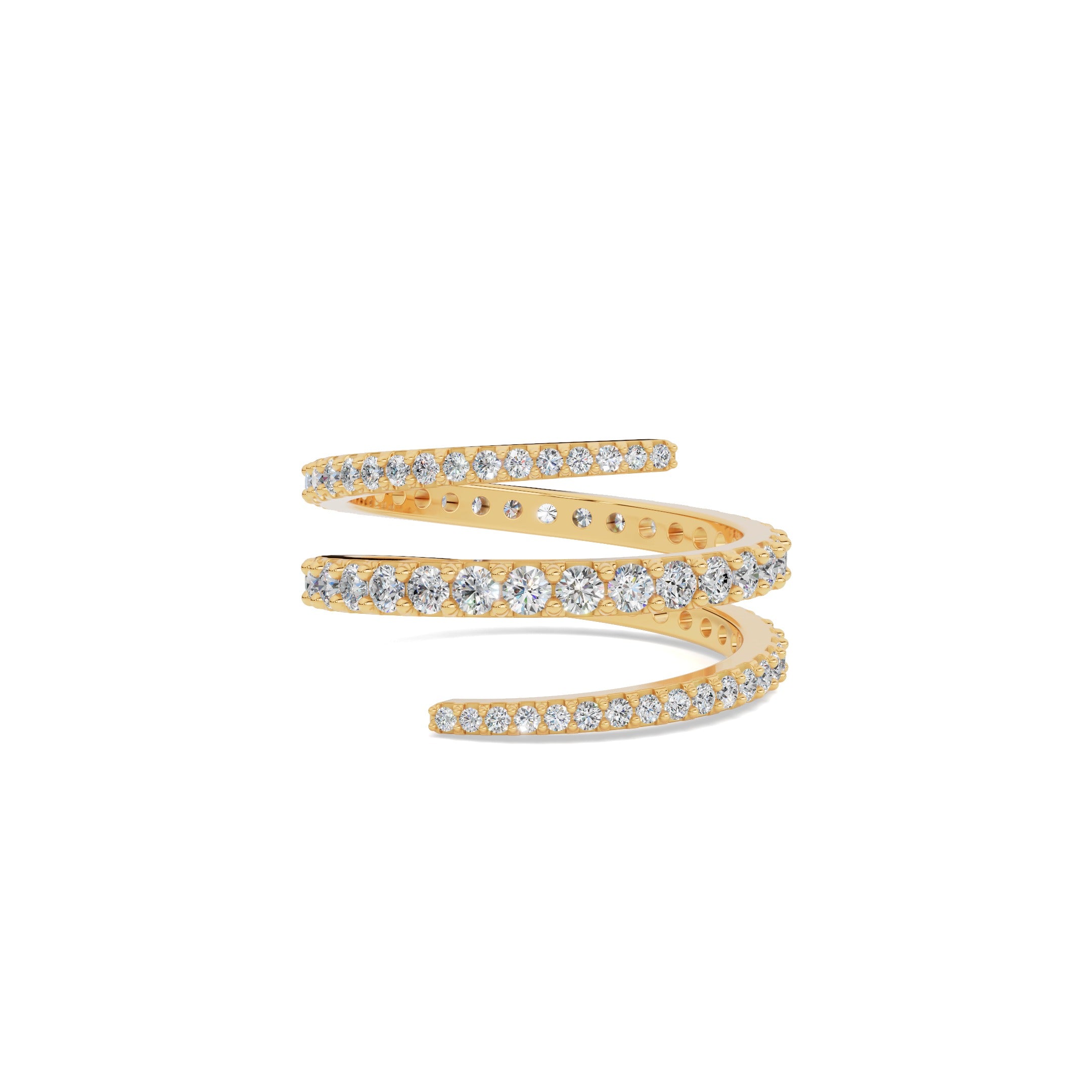 Sarah Swirl Diamond Ring Main image