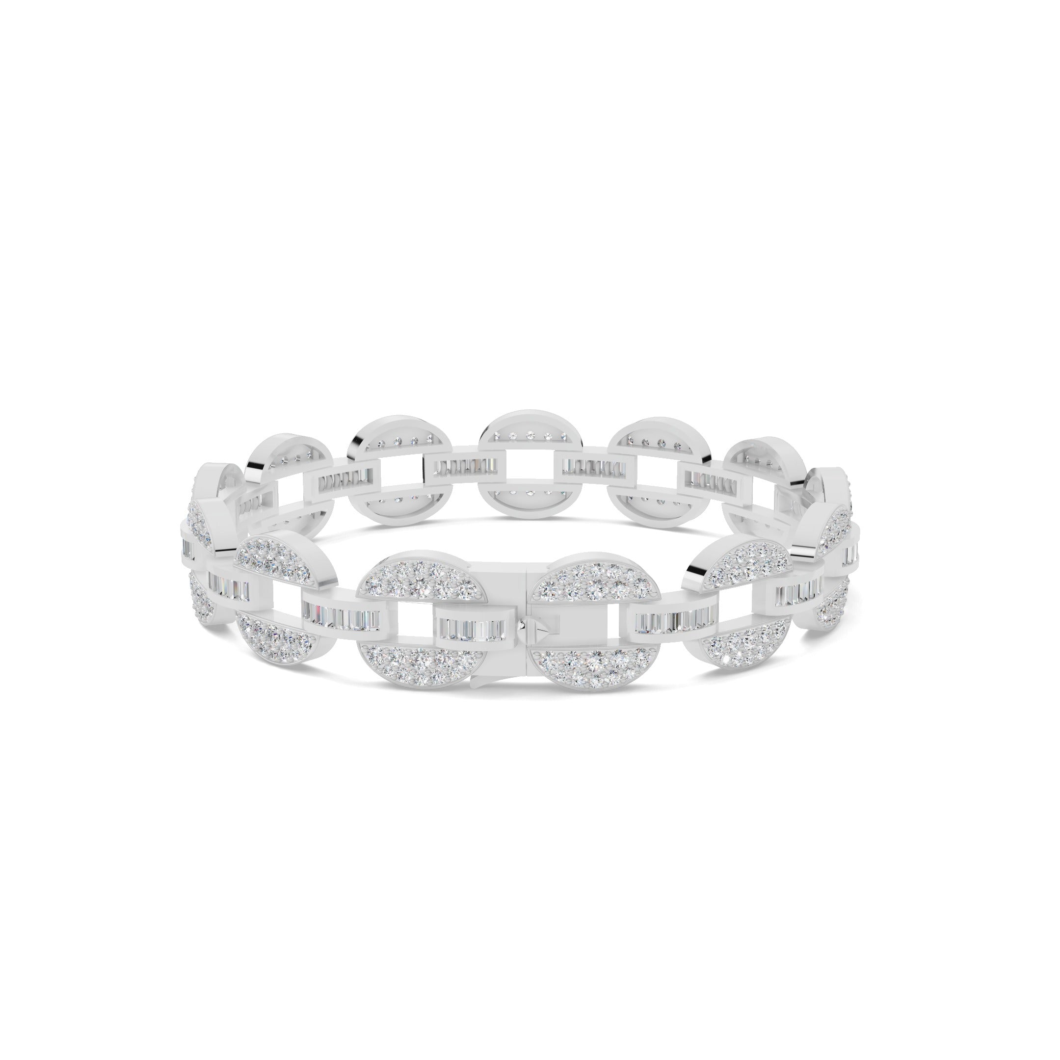 Diamond Link Tennis Bracelet