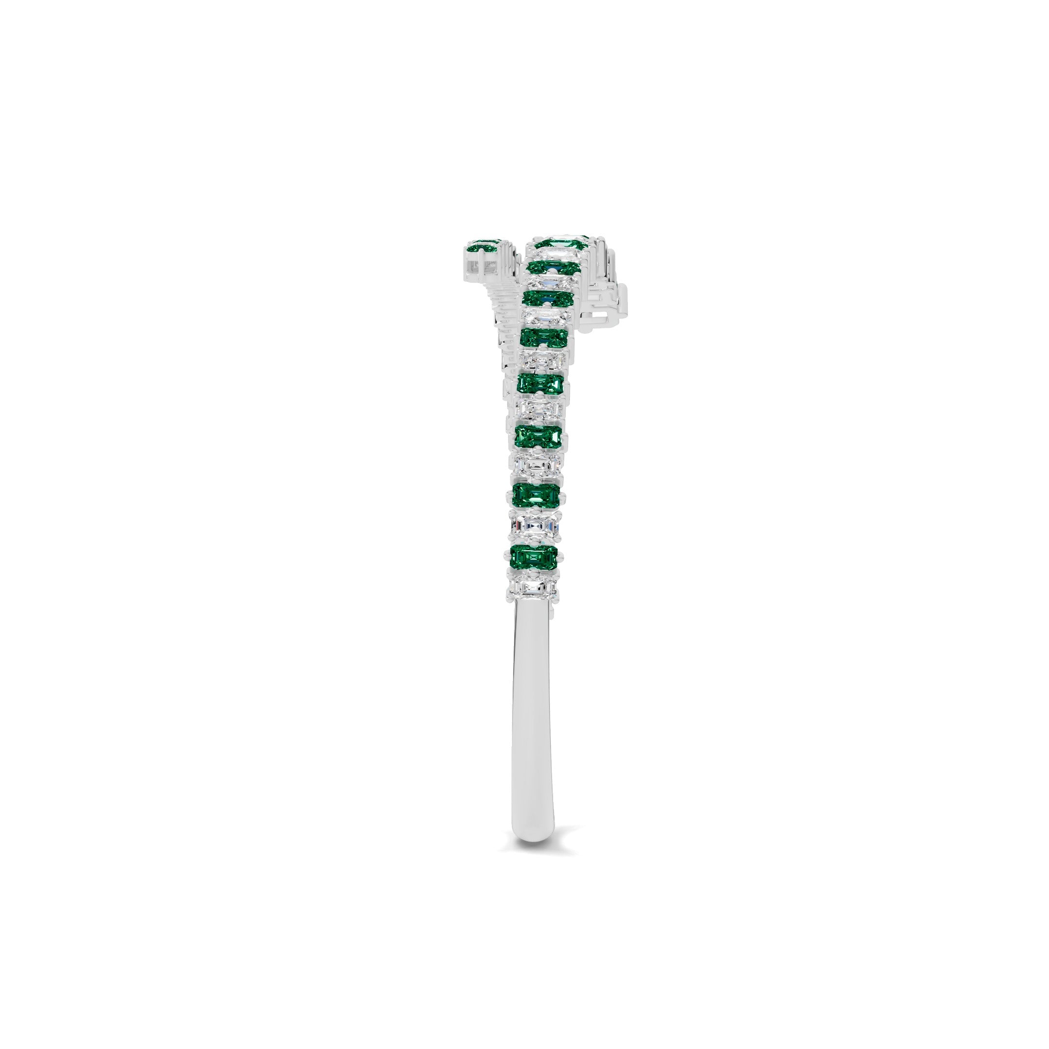 Emerald Swirl Bracelet