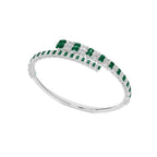 Emerald Swirl Bracelet
