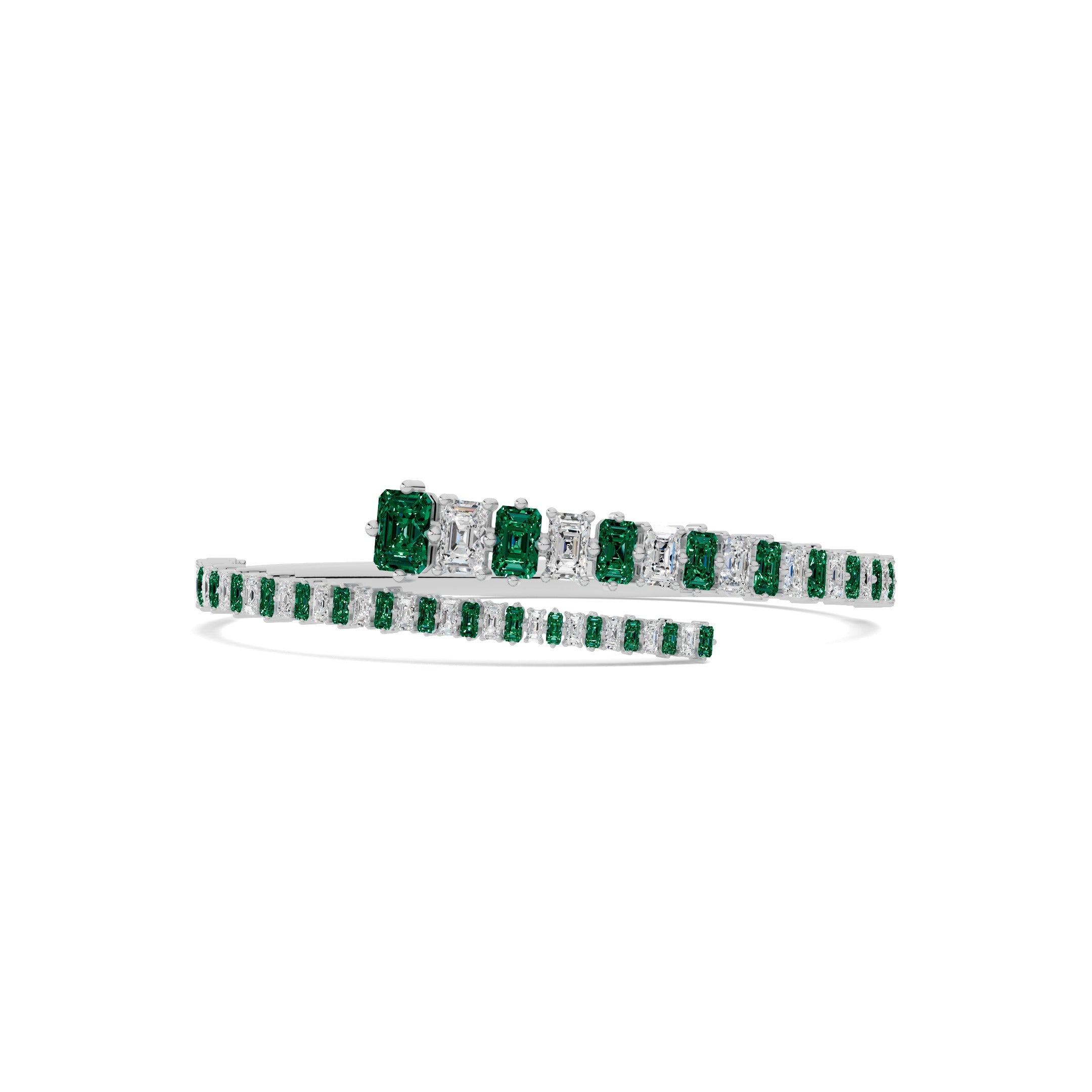 Emerald Swirl Bracelet Main image