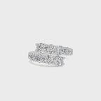 Swirl Diamond Ring