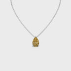 June Yellow Diamond Pendant