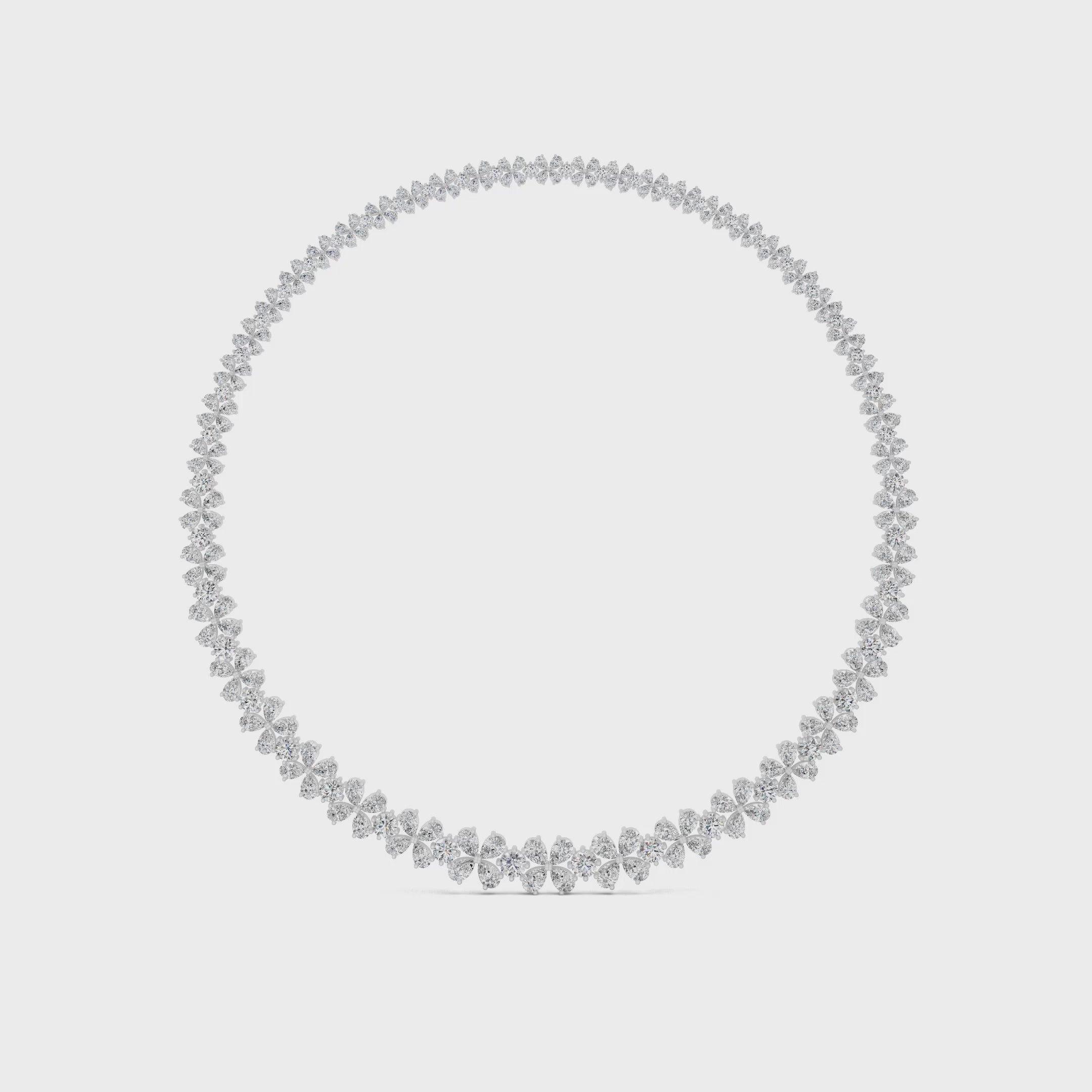 Lily Diamond Tennis Necklace