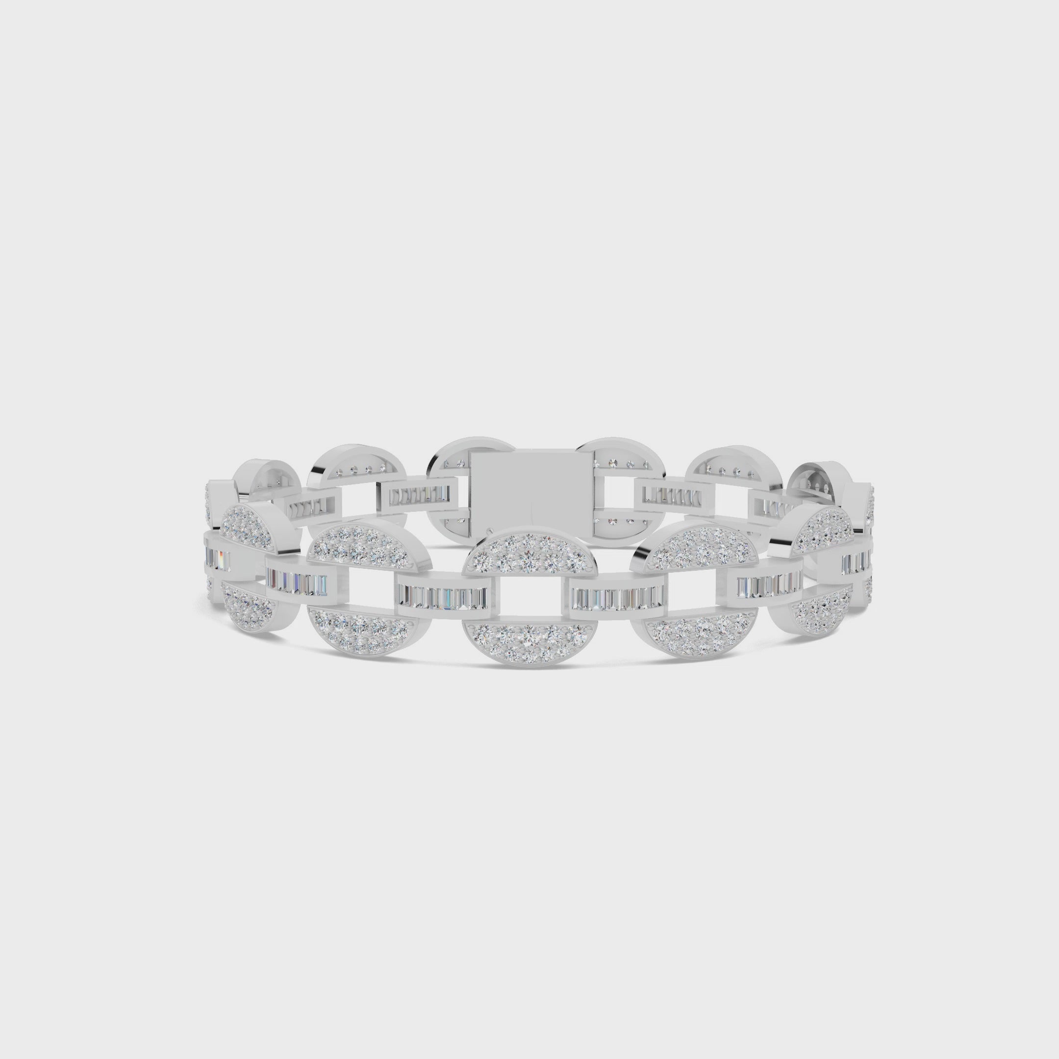 Diamond Link Tennis Bracelet