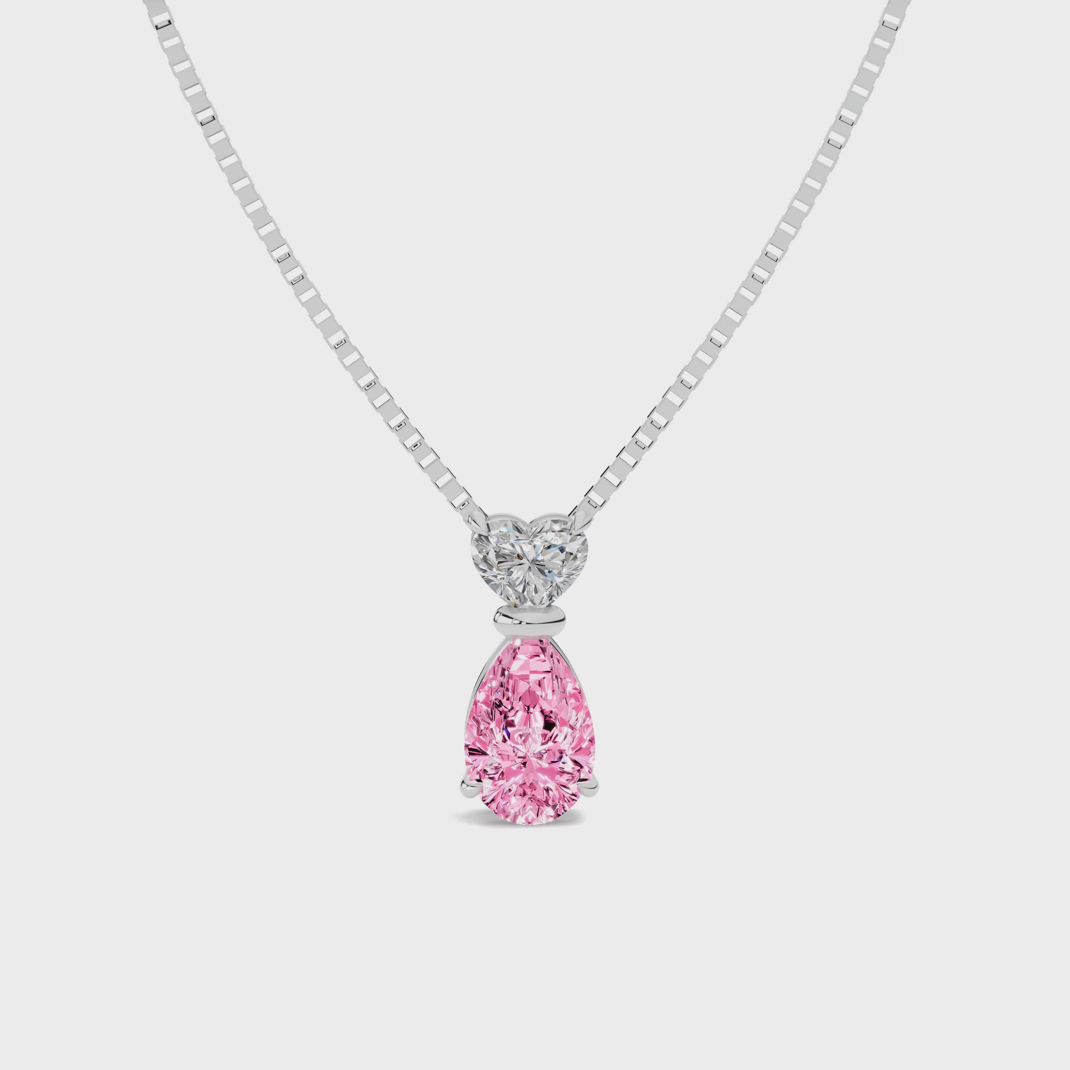 Love Pink Diamond Pendant