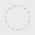 Rainbow Gold Chain Necklace