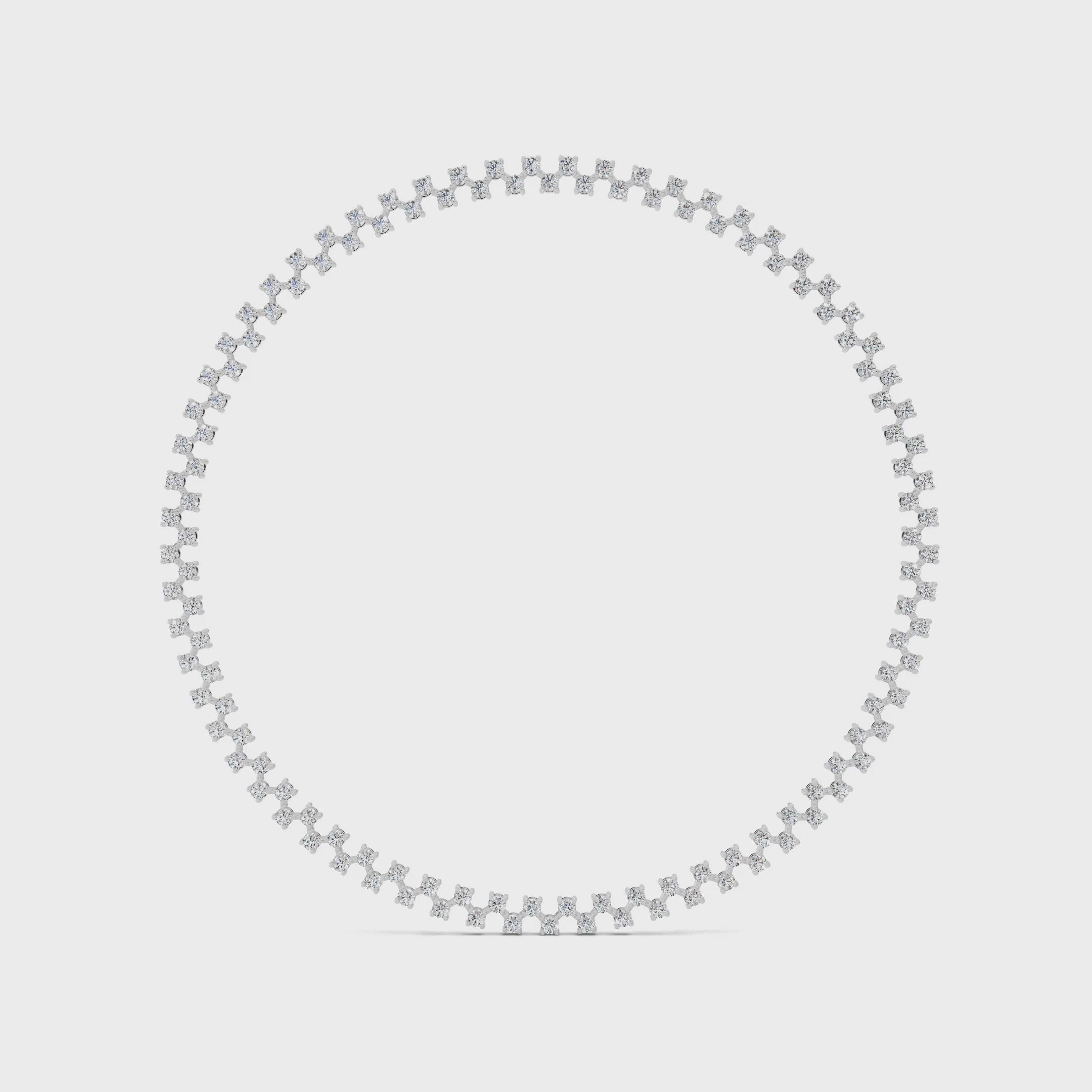 Amara Diamond Tennis Necklace