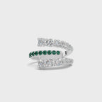 Twist Emerald Ring