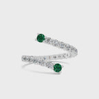 Ava Emerald Ring