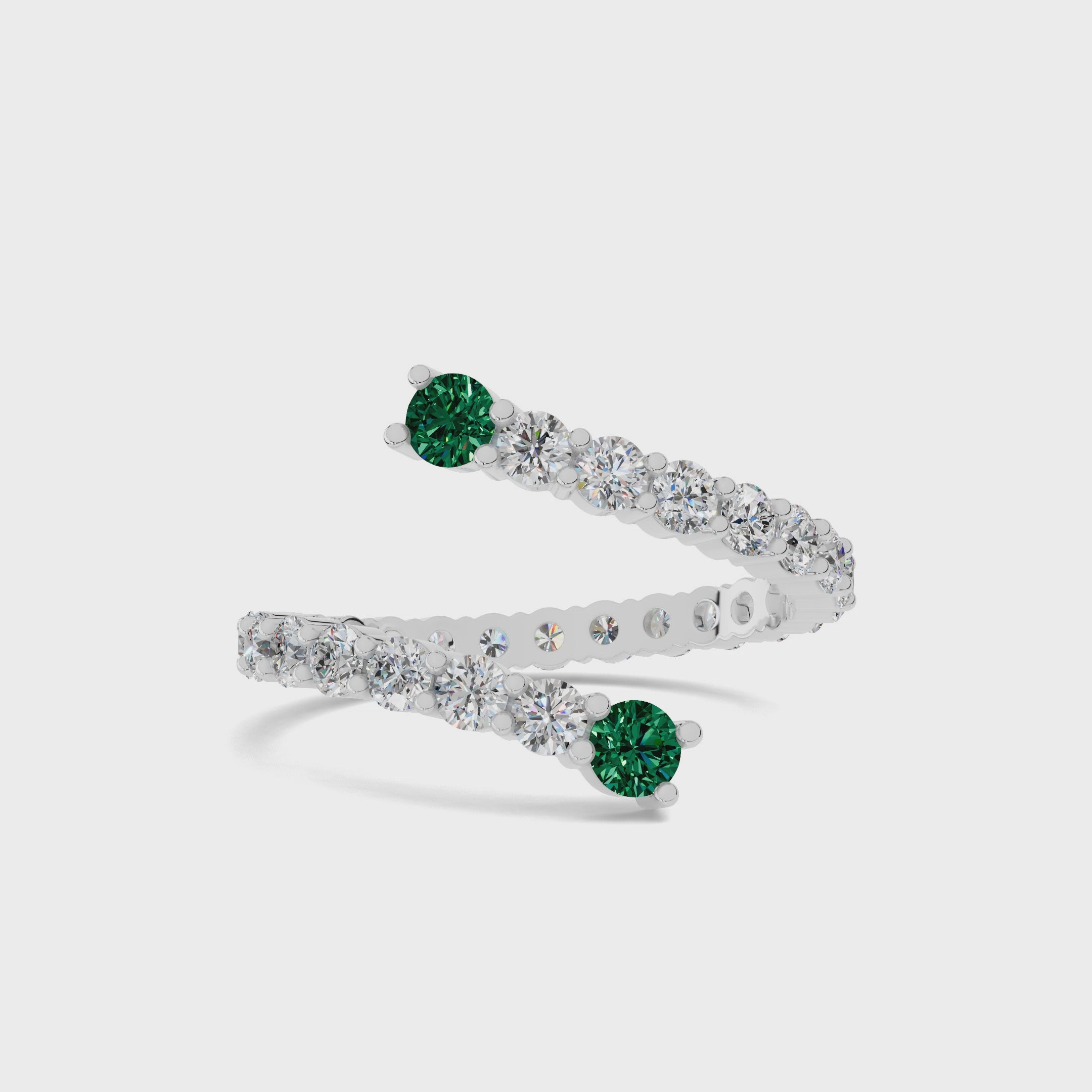 Ava Emerald Ring