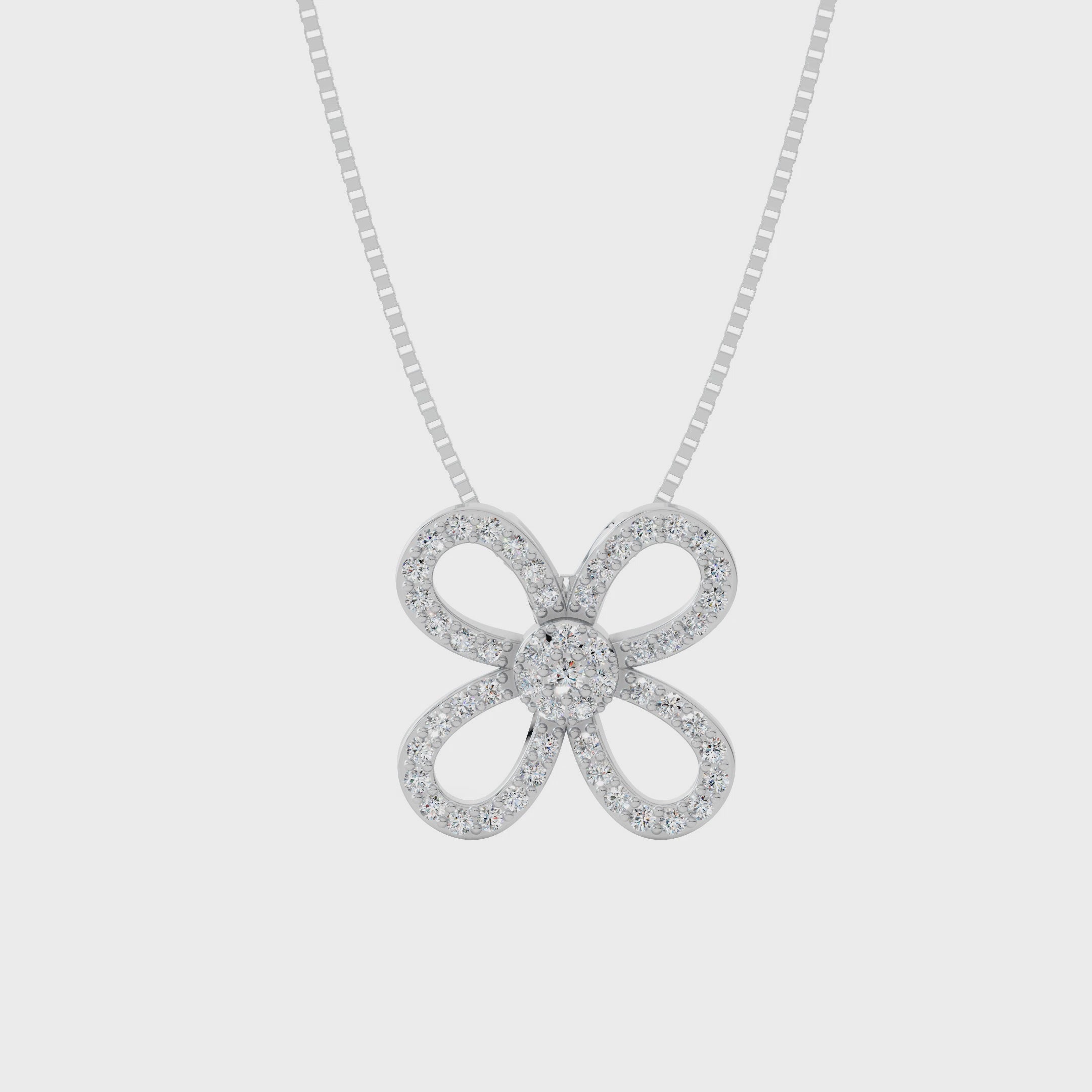Roselie Diamond Pendant