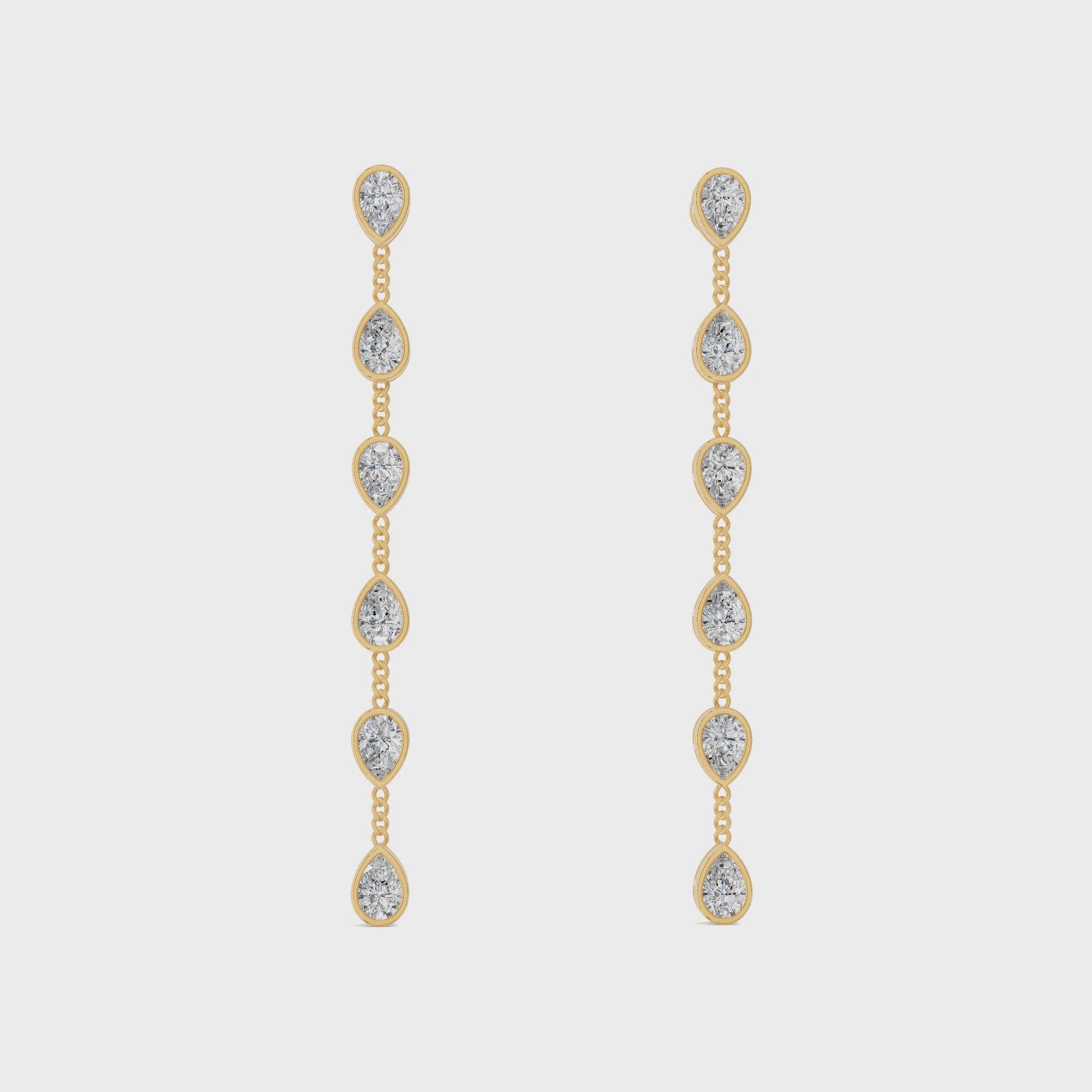 Rupel Diamond Earrings