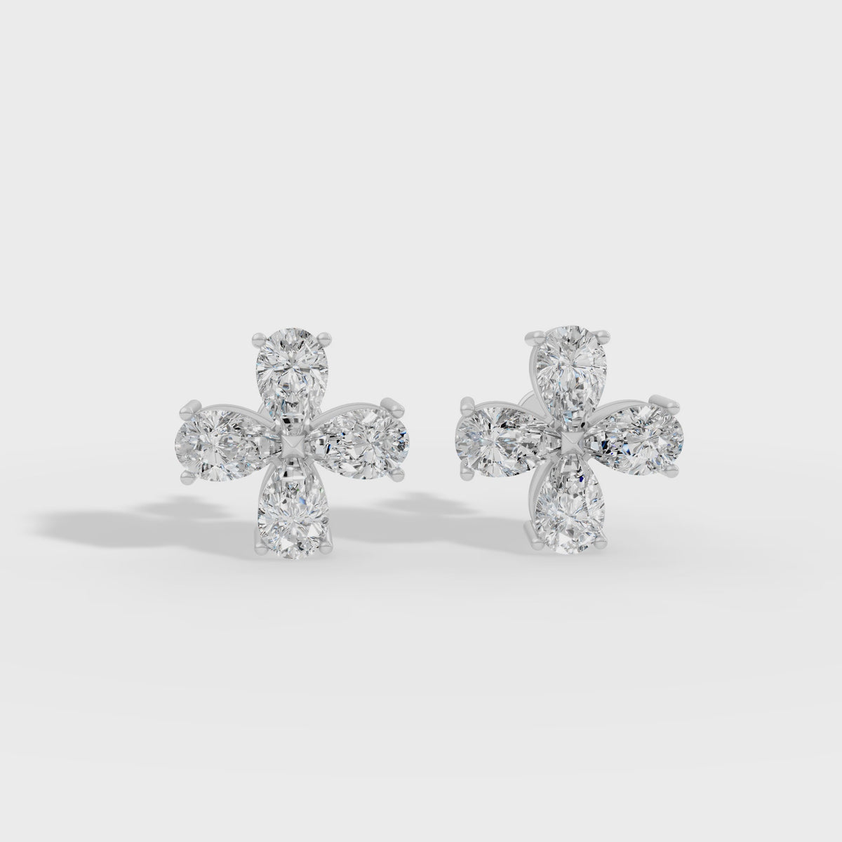 Daisy Diamond Earrings