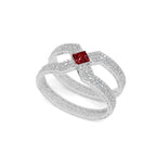 Ruby Cuff Bracelet